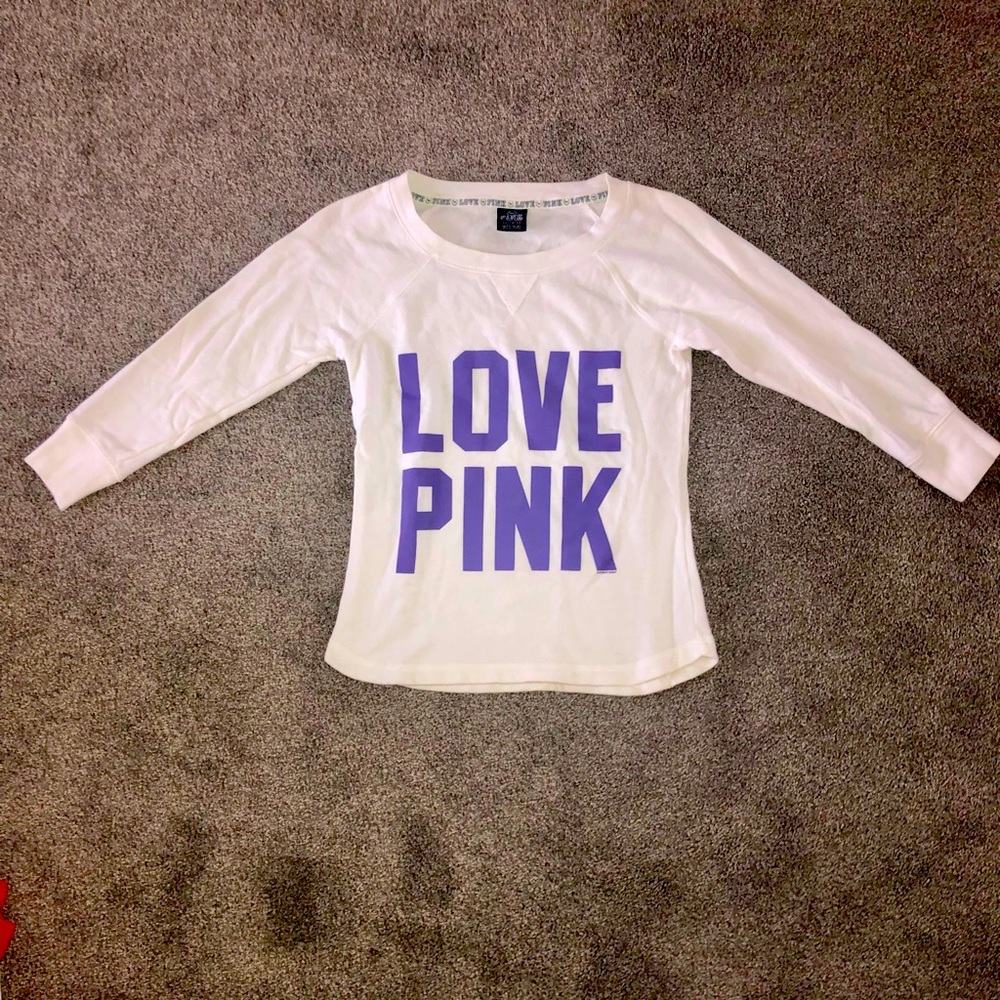 Victoria’s Secret PINK Crew Neck Pullover Sweatshirt
